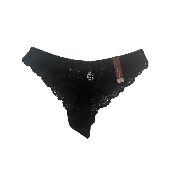 Sofra Lace Bikini Thong Underwear Bundle 12-Pack - Picture 2 of 6